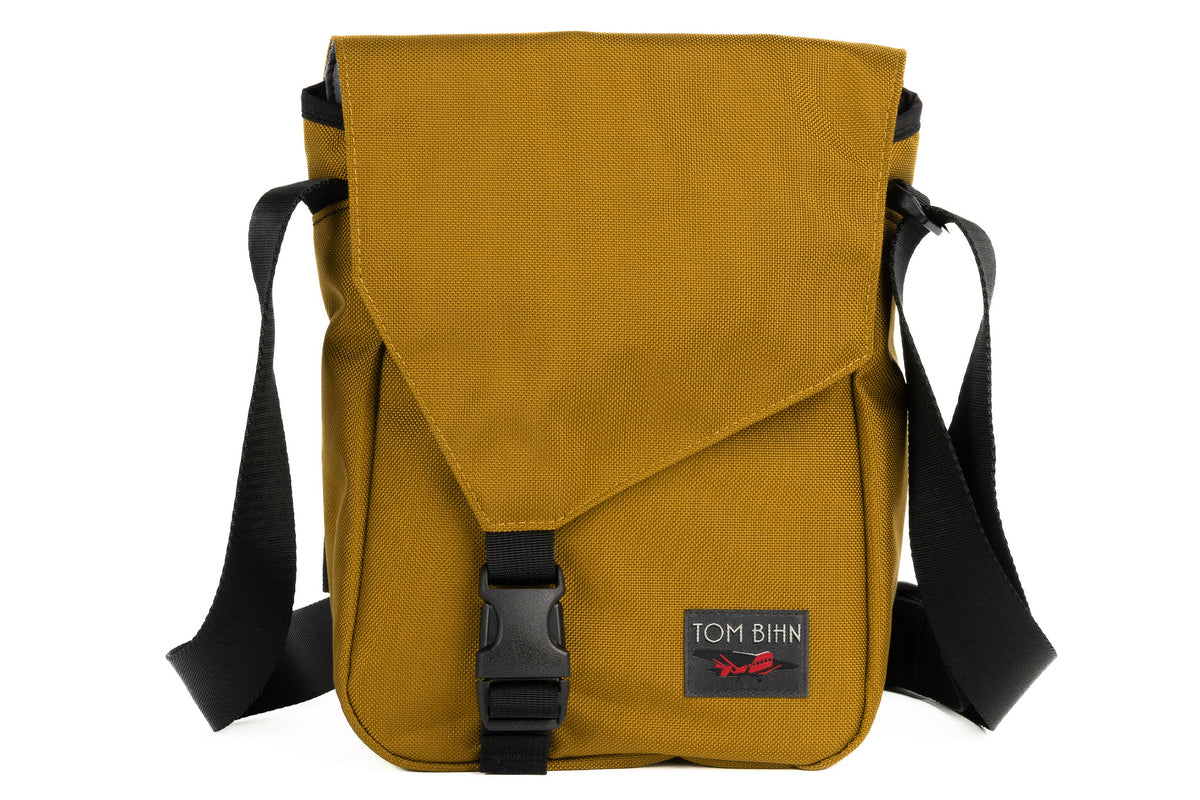 visible variant TB0201-YKGL^^Small Cafe Bag in Saffron Ballistic
