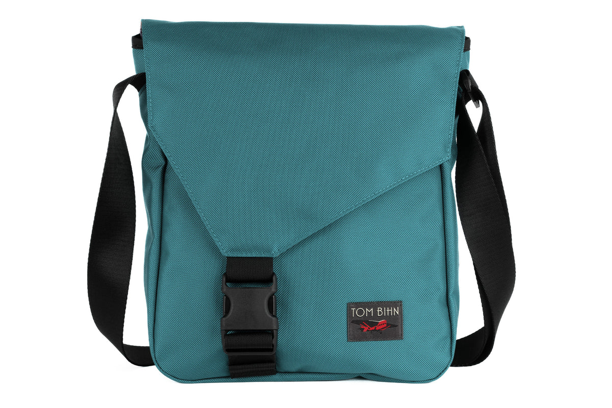 visible variant TB0202-KKDL^^Medium Cafe Bag in Agave (pale greenish-blue) Ballistic.