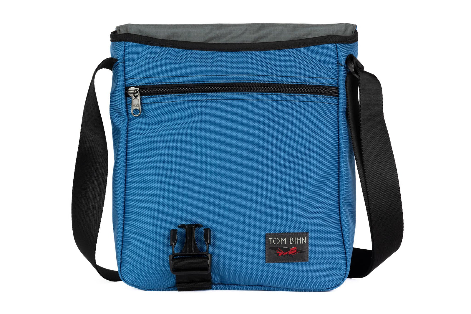 visible variant TB0202-NKGL^^Medium Cafe Bag in Constellation (light blue) 630 Ballistic with Mountain Grey 210 Cerylon interior.