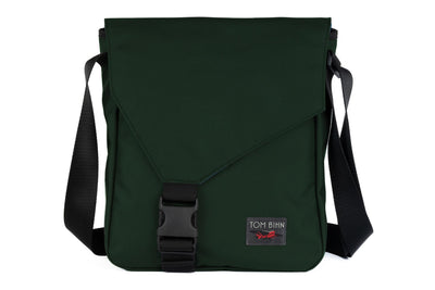 visible variant TB0202-WKOL^^Medium Cafe Bag in Wilderness (forest green) Ballistic with Cobalt 210 Cerylon