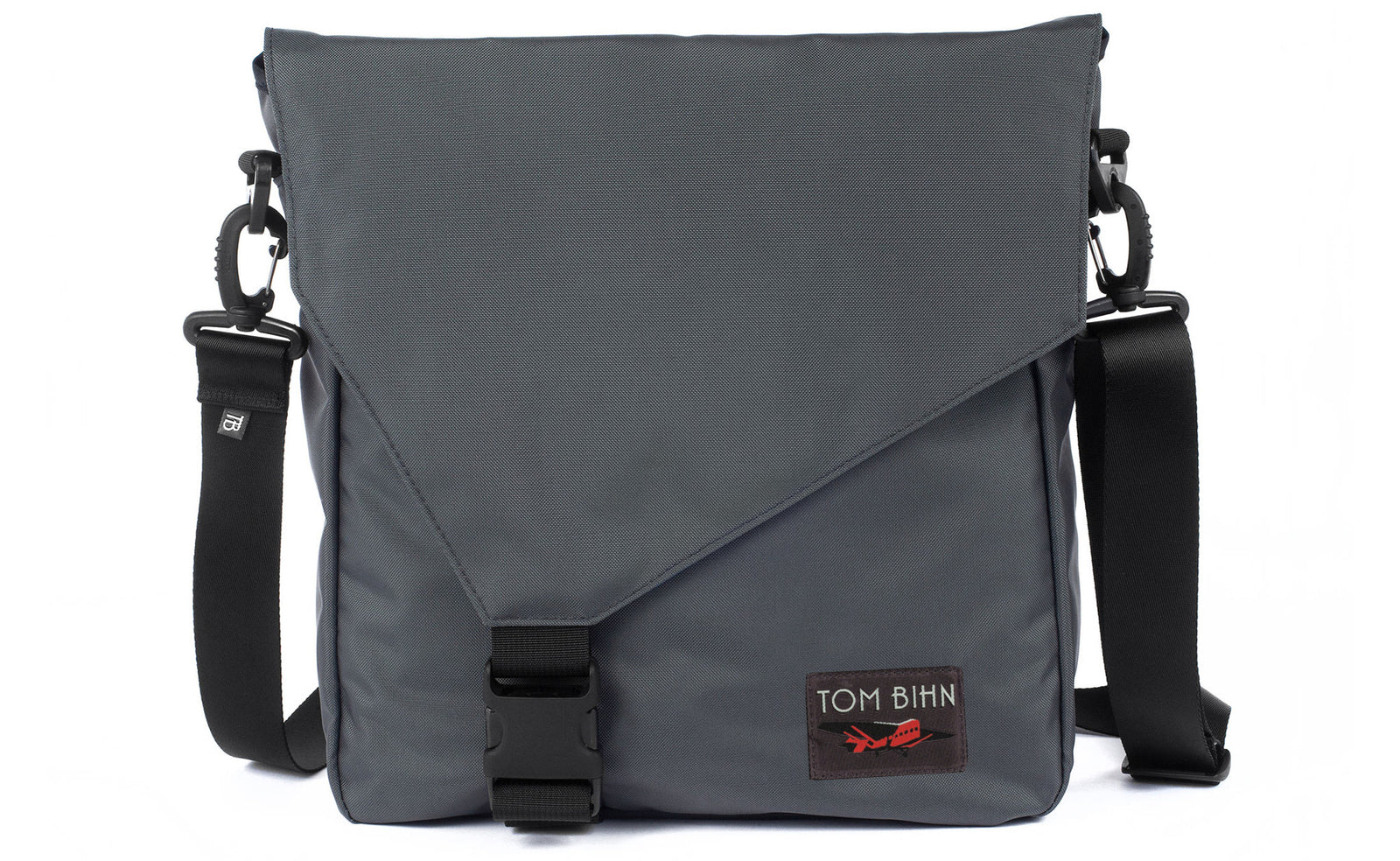 visible variant TB0203-GKRL^^Large Cafe Bag in Nebulous Grey Ballistic