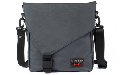 visible variant TB0203-GKRL^^Large Cafe Bag in Nebulous Grey Ballistic