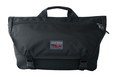 visible variant TB0210-BK9D^^Rear of The Marathon in Black Ballistic with a red label