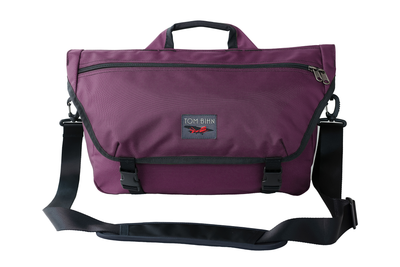 visible variant TB0210-UKDL^^The Marathon in Aubergine Ballistic with shoulder strap