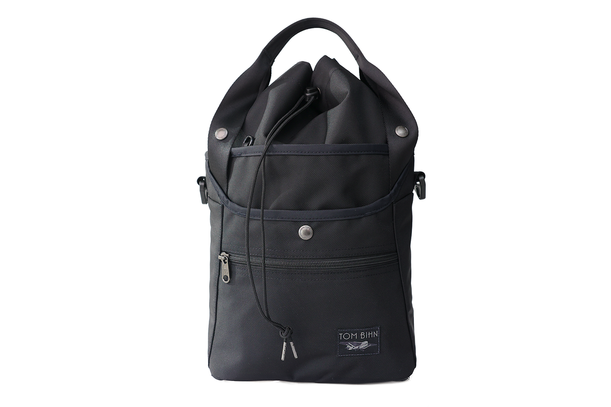 visible variant TB0240-BKND^^The Forager in Black Ballistic with the top up