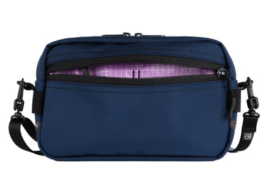 visible variant TB0413-DKYD^^A Side Effect in Deep Blue (dark blue) Ballistic with Wisteria (pale purple with white grid) 200 Halcyon interior.