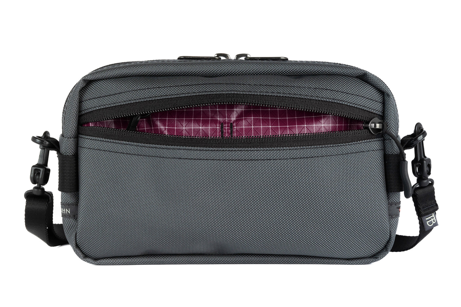 visible variant TB0413-GK5D^^A Side Effect in Nebulous Grey (medium grey) 525 Ballistic with Acai (dark purple with white grid) 200 Halcyon interior.