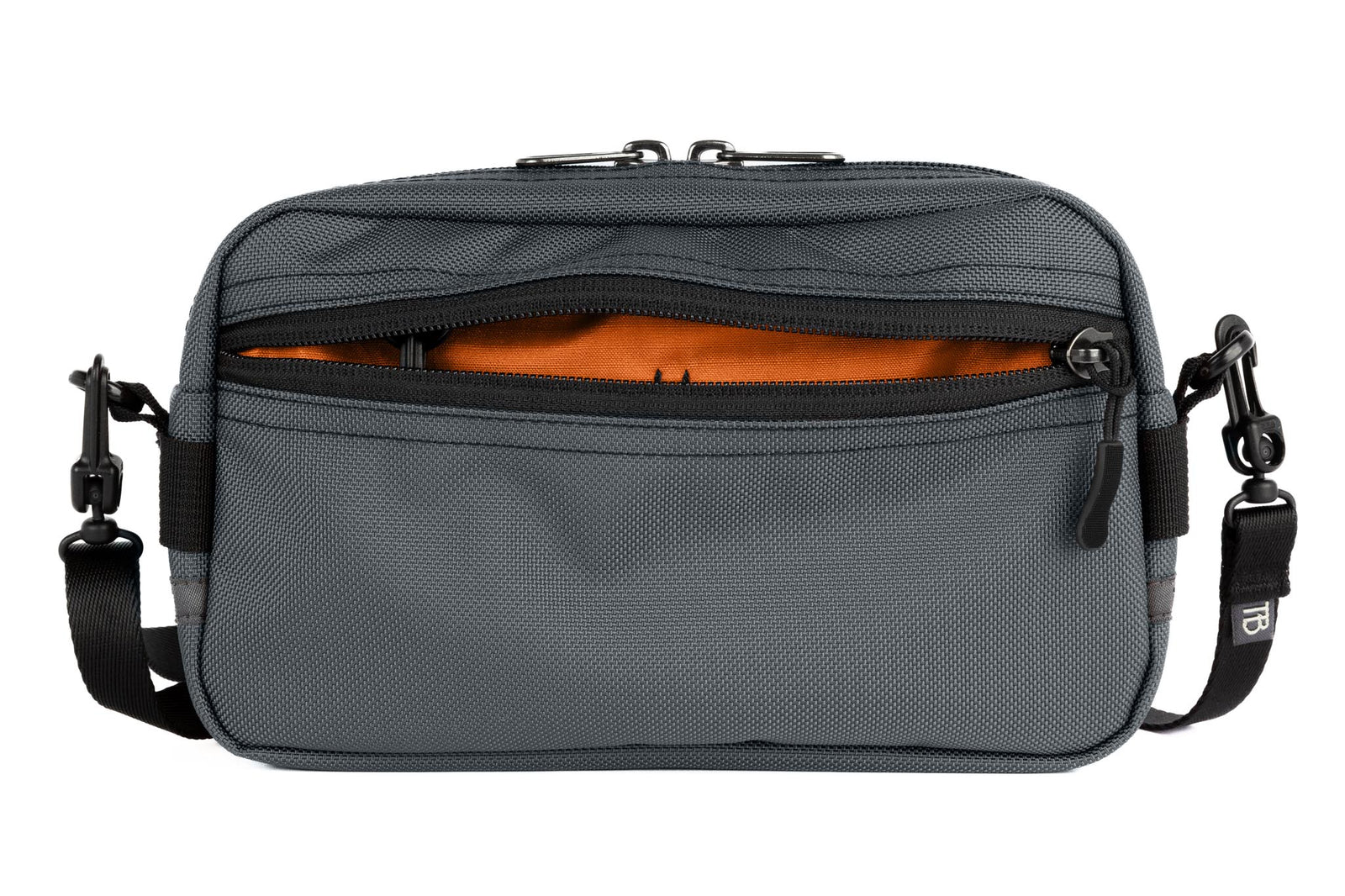 visible variant TB0413-GKPL^^A Side Effect in Nebulous Grey (medium grey) 630 Ballistic with Persimmon (dark orange with orange grid) 210 Cerylon interior.
