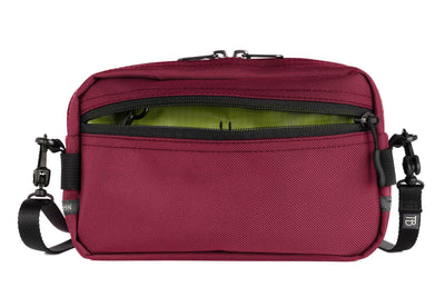 visible variant TB0413-PKML^^A Side Effect in Raspberry (pale red) Ballistic with Moss (green with light green grid) 210 Cerylon interior.