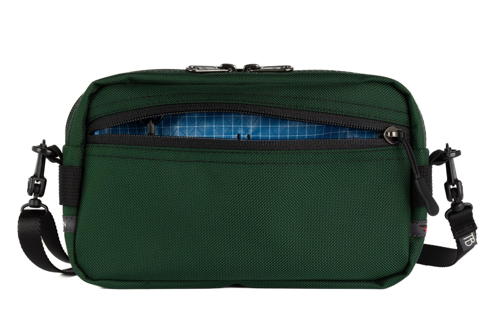 visible variant TB0413-WKLD^^A Side Effect in Wilderness (forest green) 525 Ballistic with Island (blue with white grid) 200 Halcyon interior.