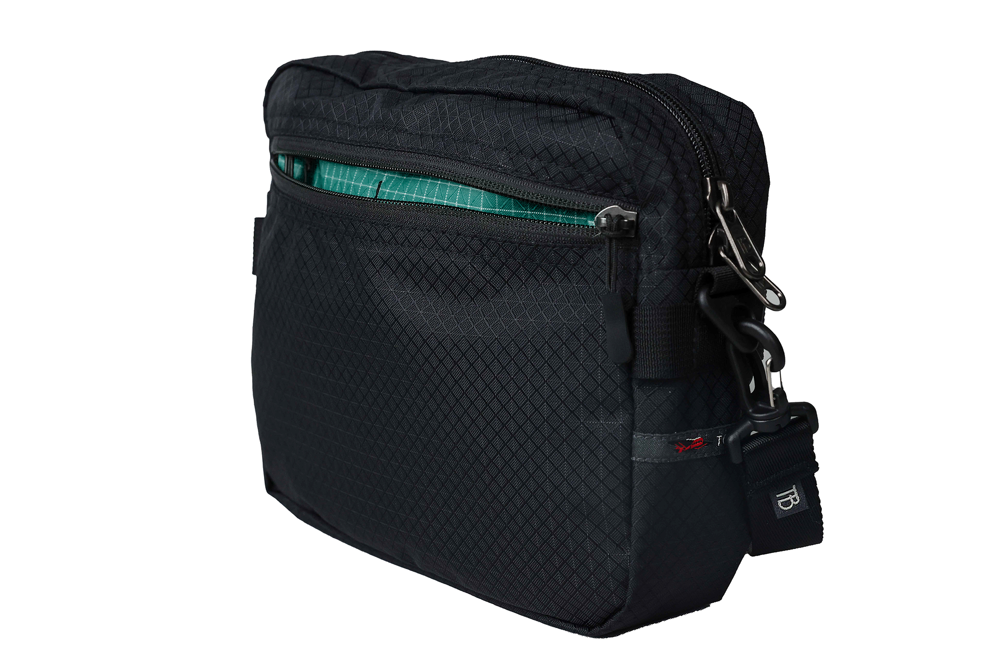 TOM BIHN ショルダーバッグ ブラック・グリーン TOM BIHN ショルダーバッグ ブラック・グリーン Collections