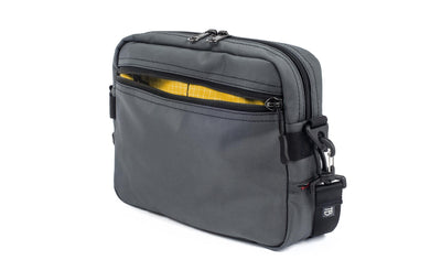 visible variant TB0414-GKOD^^The Side Kick in Nebulous Grey (medium grey) Ballistic with an Solaris (yellow with white grid) 200 Halcyon interior.