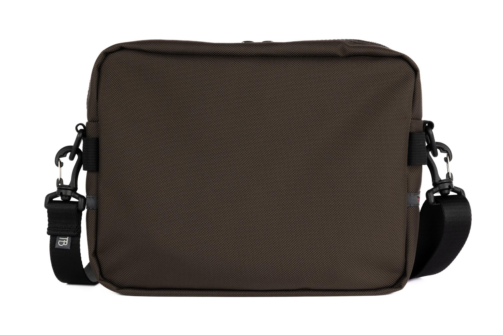 TOM BIHN ショルダーバッグ ブラック・グリーン TOM BIHN Side Kick, Everyday Cross-Body Shoulder Bag, 3L