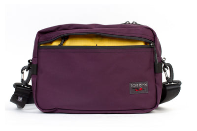 visible variant TB0415-UKRL^^The Side Hustle in Aubergine Ballistic with Marigold 210 Cerylon interior.