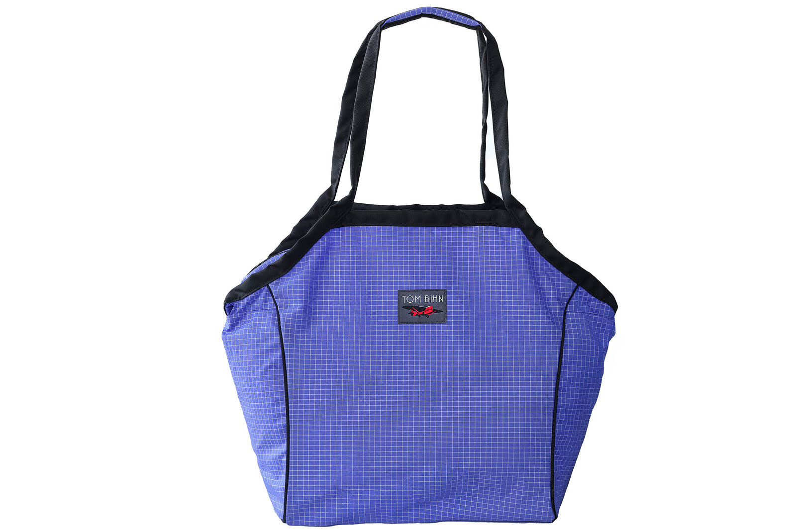 visible variant TB0614-9D^^A Large Zip-Top Shop Bag in Selkie 200 Halcyon
