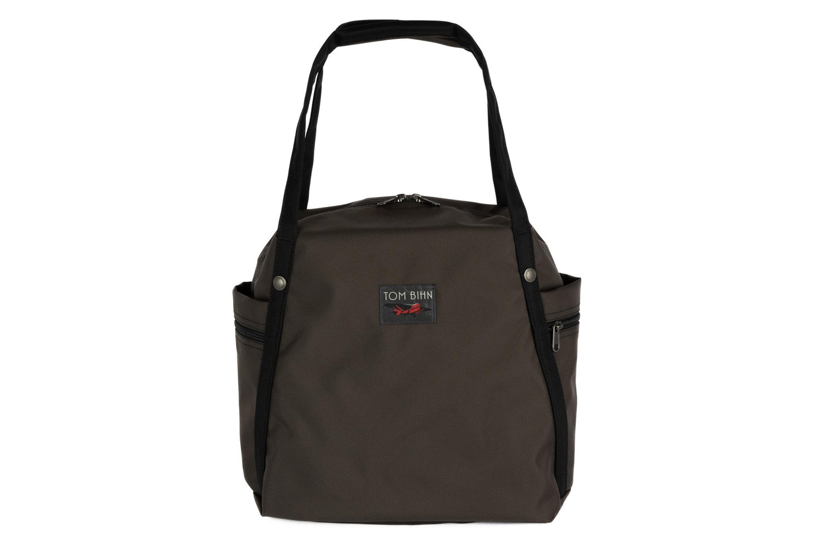 visible variant TB0615-RK^^The Pop Tote in Ursa (brown-grey) Ballistic.