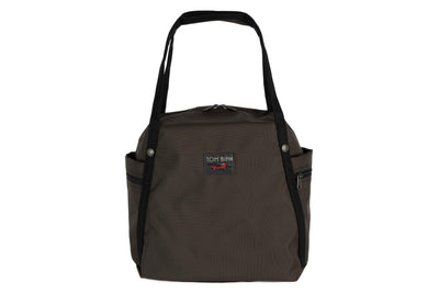 visible variant TB0615-RK^^The Pop Tote in Ursa (brown-grey) Ballistic.