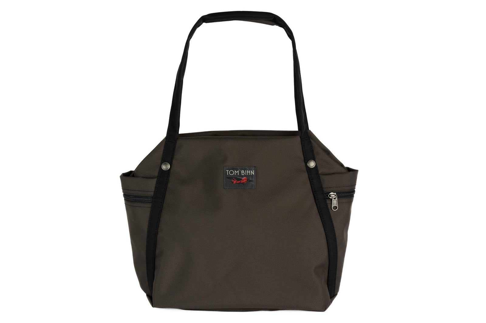 visible variant TB0615-RK^^The Pop Tote in Ursa (brown-grey) Ballistic.