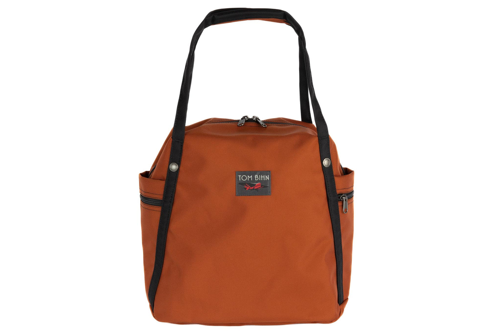 visible variant TB0615-TK^^The Pop Tote in Burnt Orange Ballistic.