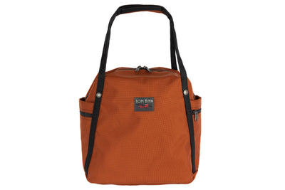 visible variant TB0615-TK^^The Pop Tote in Burnt Orange Ballistic.