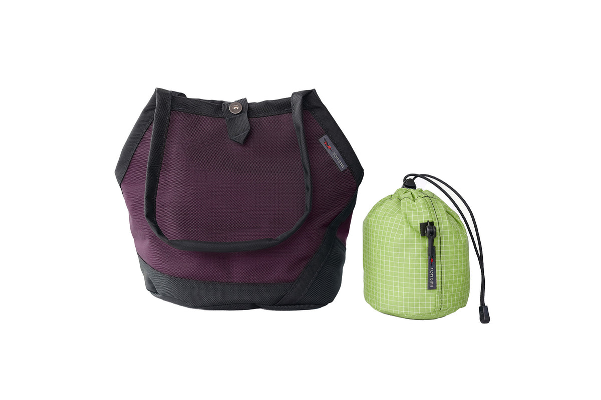 visible variant TB0659-UKHD^^The Little Swift in Aubergine Ballistic with Honeydew 200 Halcyon interior.