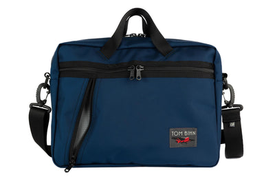visible variant TB0722-DKGL^^Daylight Briefcase in Deep Blue (dark blue) Ballistic in Mountain Grey (grey with a light grey grid) 210 Cerylon