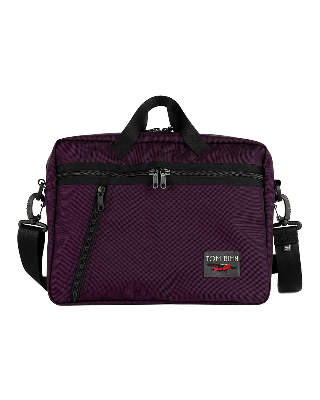visible variant TB0722-UKGL^^Daylight Briefcase in Aubergine (dark purple) Ballistic
