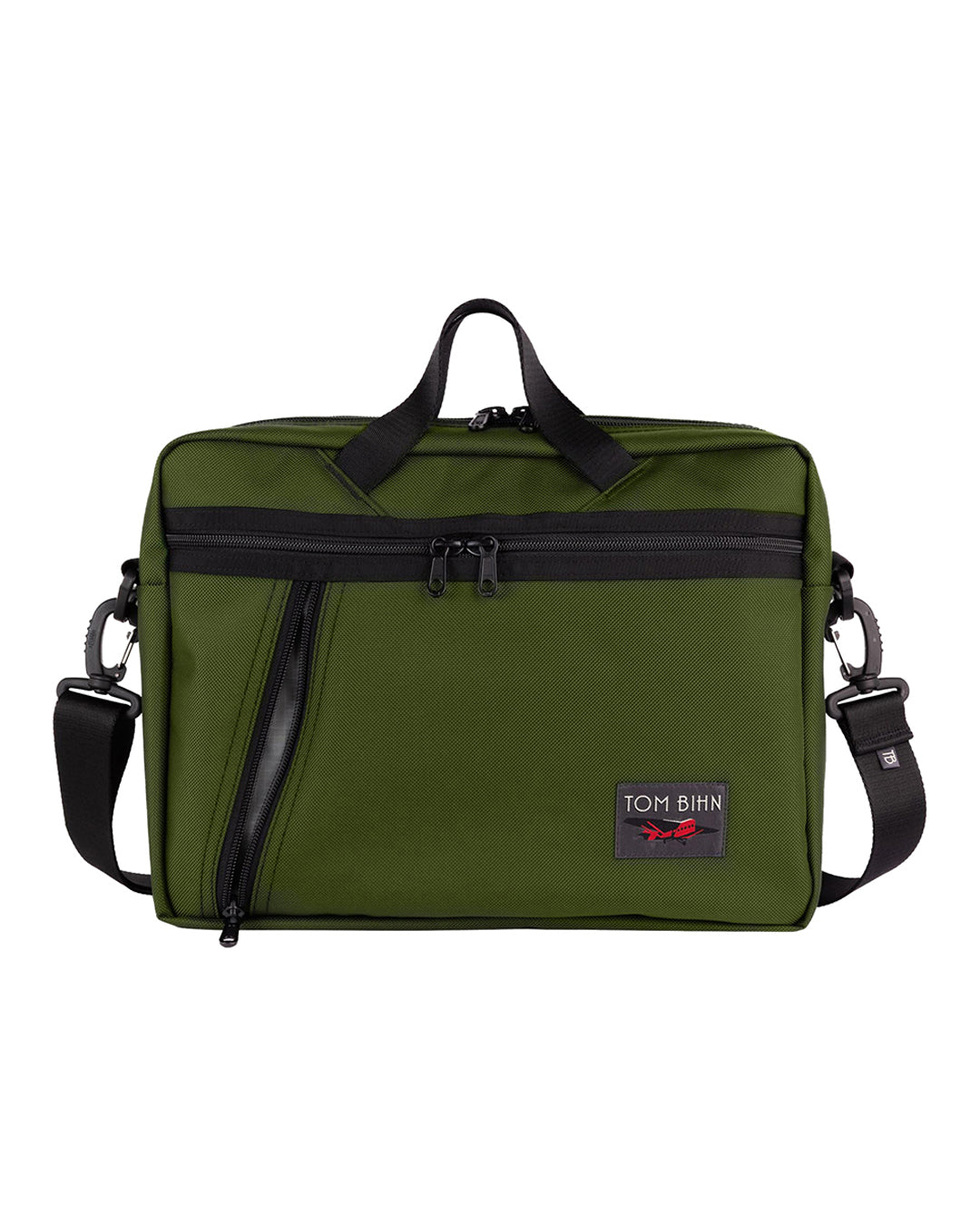 visible variant TB0722-VKGL^^Daylight Briefcase in Saguaro (olive green) 630 Ballistic with Mountain Grey (light grey) 210 Cerylon interior