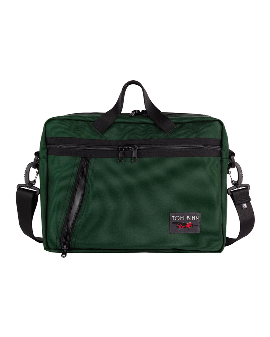 visible variant TB0722-WKGL^^Daylight Briefcase in Wilderness (forest green) 525 Ballistic with Mountain Grey (light grey) 210 Cerylon interior