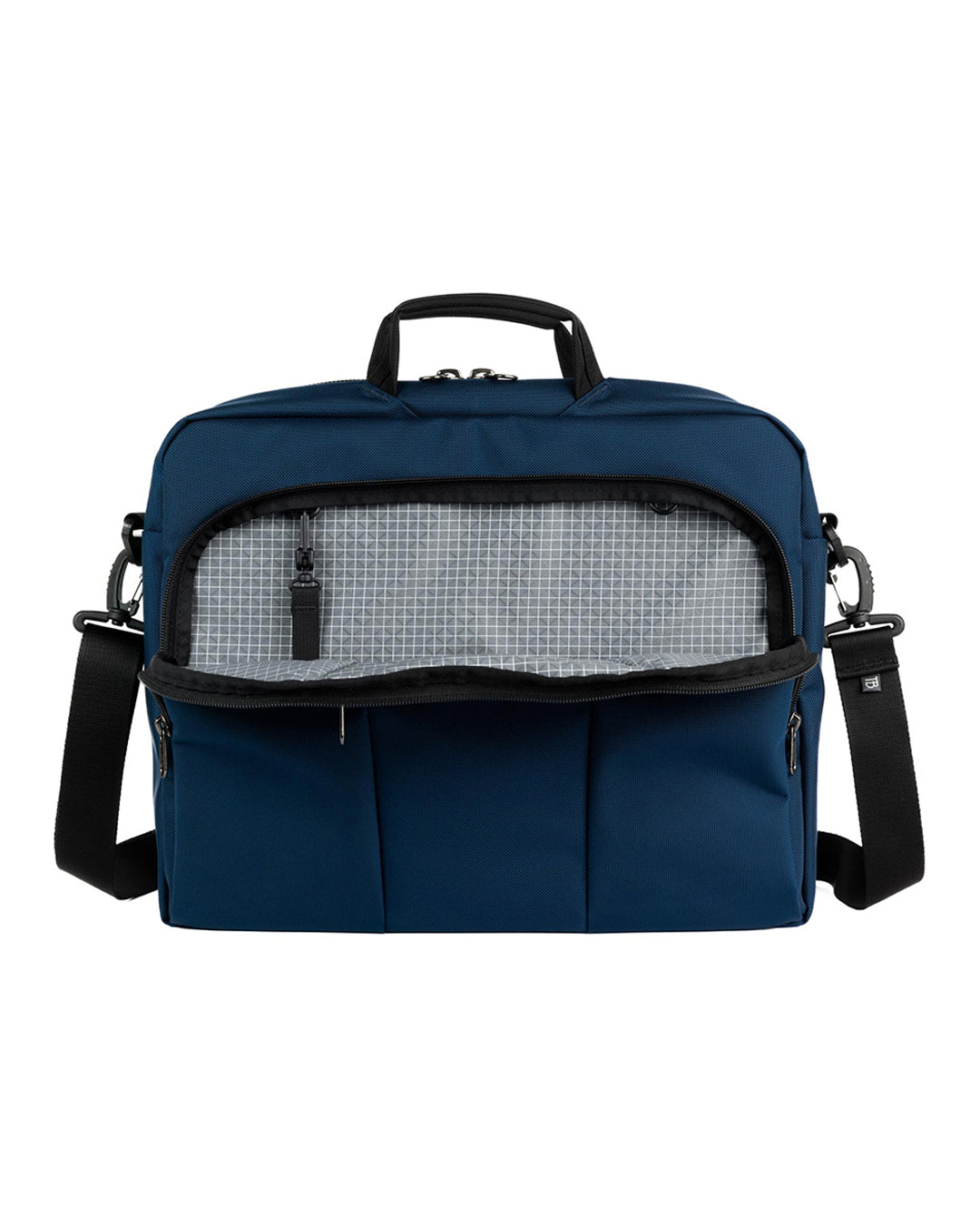 visible variant TB0740-DKND^^The Cadet in Deep Blue (dark blue) 525 Ballistic with a Northwest Sky (light grey with white grid) 200 Halcyon interior.