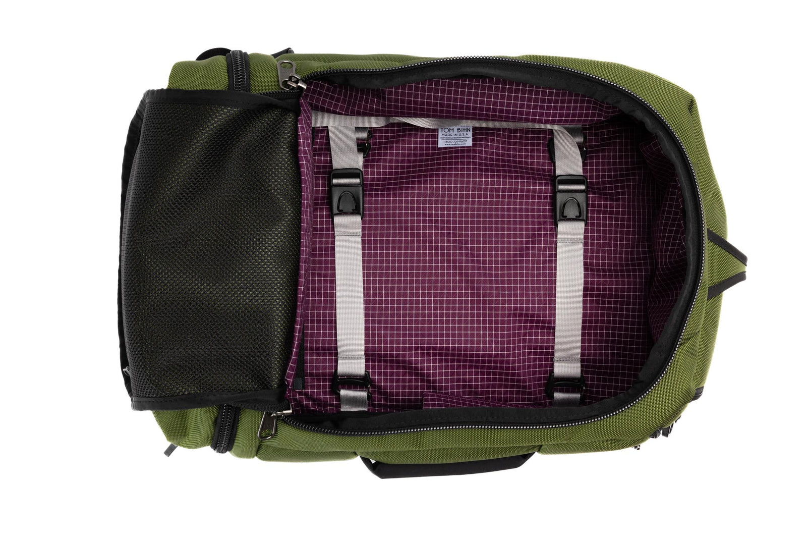 visible variant TB0902-VB5D^^Techonaut 30 in Verde 1050 Ballistic with Acai 200 Halcyon.