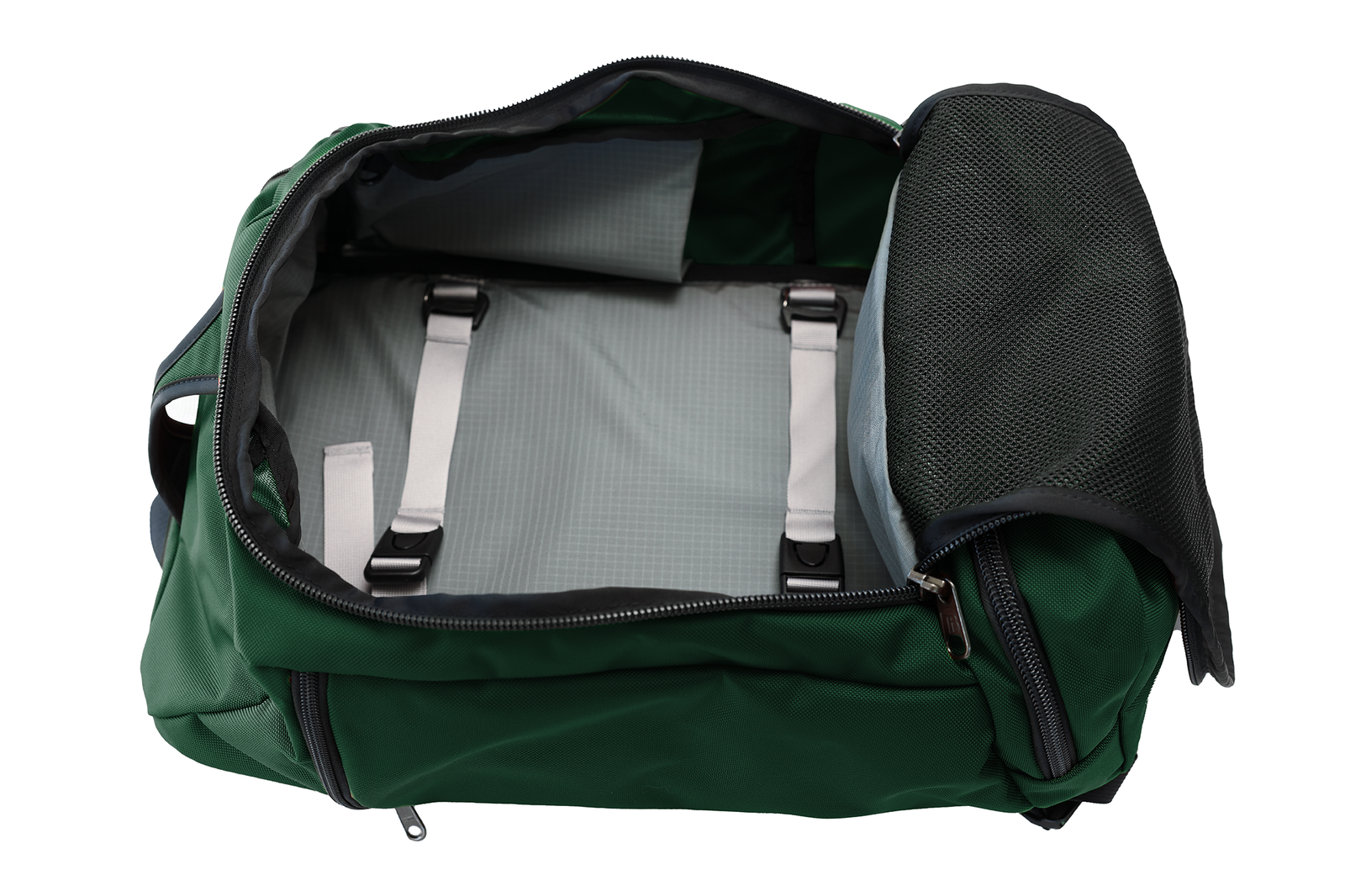 visible variant TB0902-WKGL^^ A Techonaut 30 with a Wilderness (dark green) exterior with Mountain (grey with light grey grid pattern) 210 Cerylon interior.