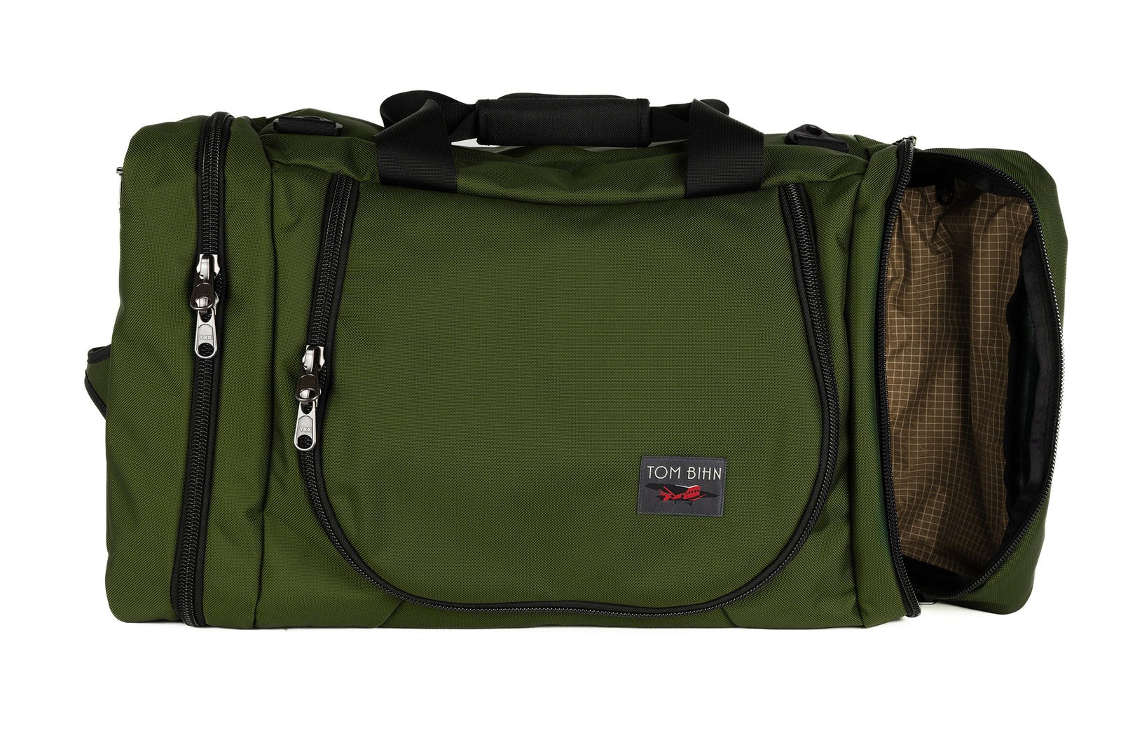 visible variant TB0906-VKCD^^A Saguaro (olive green) Ballistic Aeronaut 45 with an Coyote (brown) interior.