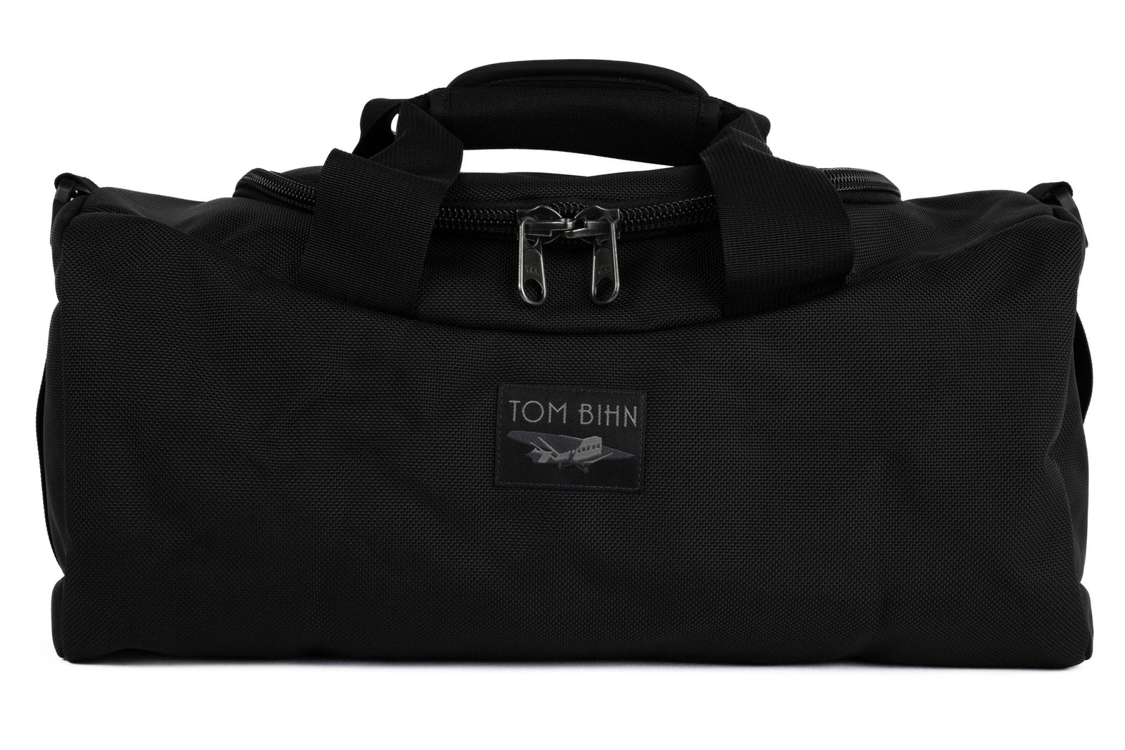 visible variant TB0909MI-BB^^A Mini Yeoman Duffel in Black 1050 Ballistic.