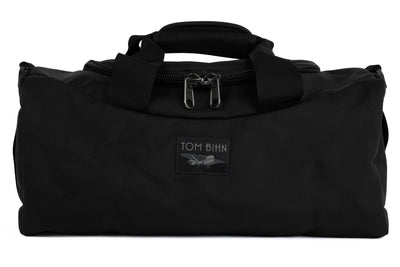 visible variant TB0909MI-BB^^A Mini Yeoman Duffel in Black 1050 Ballistic.