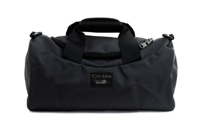 visible variant TB0909MI-BB TB0909MI-BK^^A Mini Yeoman Duffel in Black 1050 Ballistic.