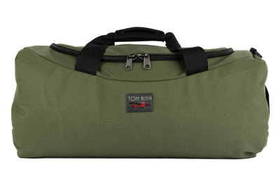 visible variant TB0909S-2C^^A Small Yeoman Duffel in Boreal (a light green) 1000 Texturized Nylon.