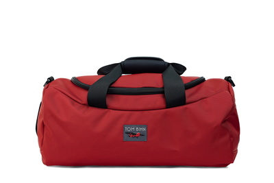 visible variant TB0909S-MK^^Small Yeoman Duffel in Mars Red