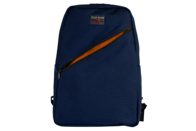 visible variant TB0922-DKPL^^Daylight Backpack in Deep Blue (dark blue) 630 Ballistic with Persimmon (dark orange with orange grid) 210 Cerylon interior