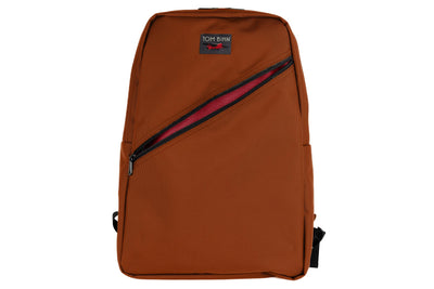visible variant TB0922-TKSL^^Daylight Backpack in Burnt Orange Ballistic with Sangria (red with light red grid) 210 Cerylon interior