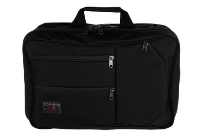 visible variant TB0952-BKZD TB0952-BB5D^^A Western Flyer in Black 630 Ballistic with a colorful label.