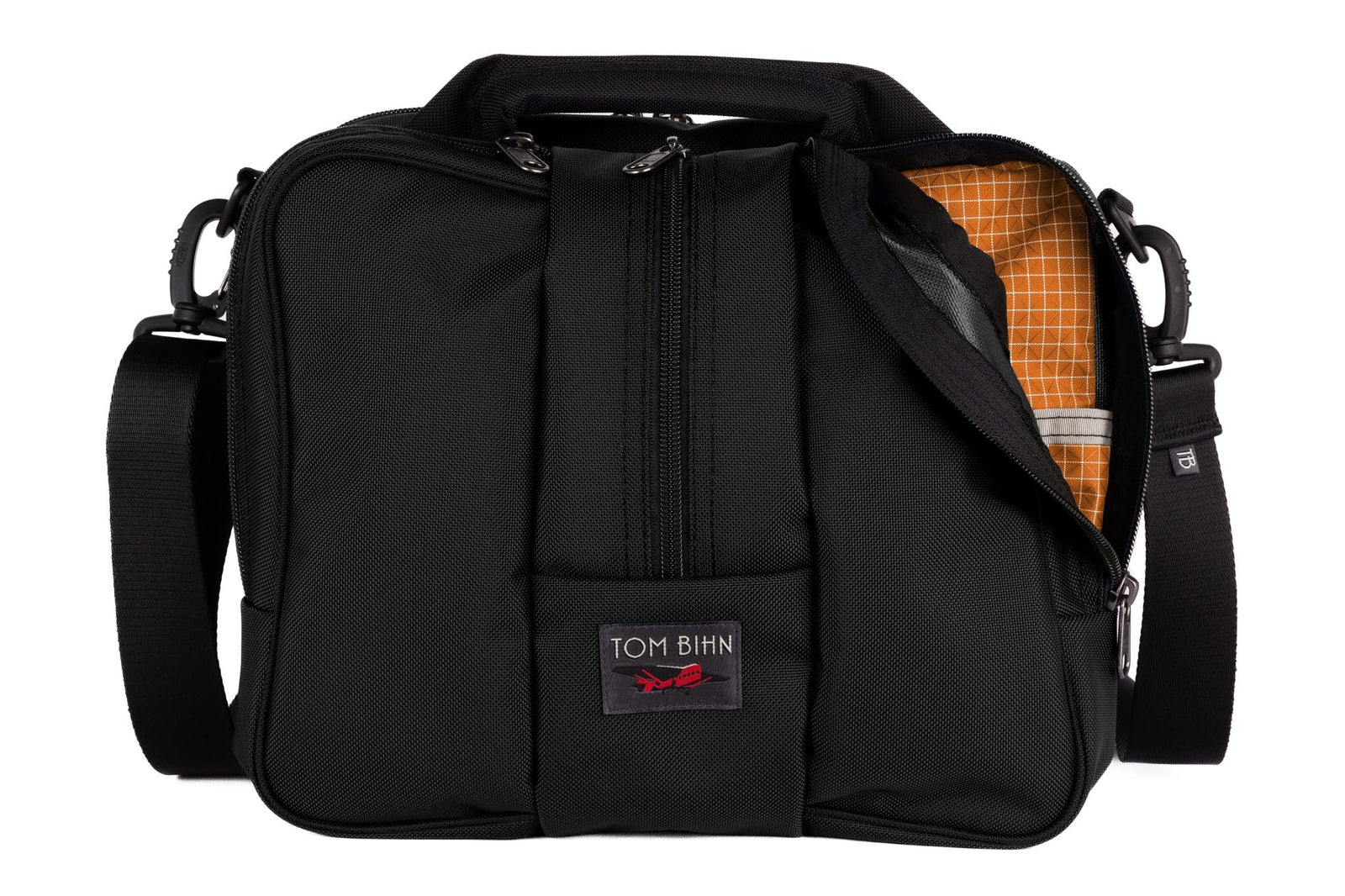 visible variant TB0967-BKZD^^Co-Pilot in Black Ballistic/Zest 200 Halcyon.