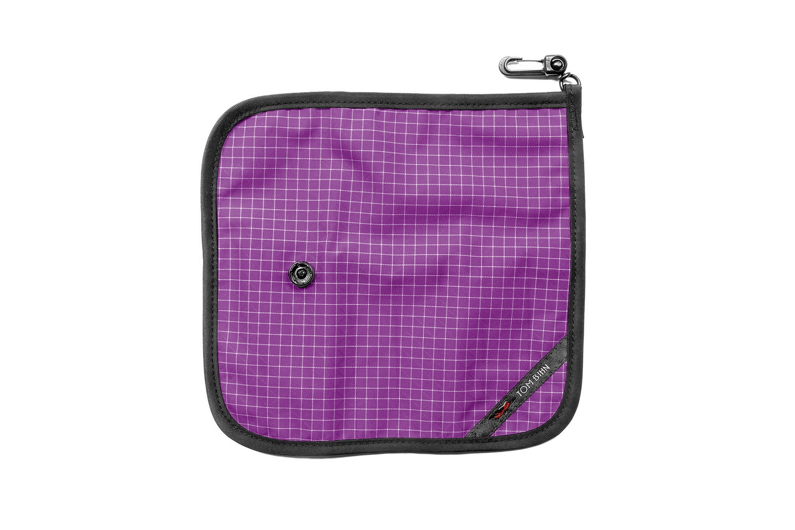 visible variant TB1235-UD^^The back of a Tool Pen Wrap in Ultraviolet (purple with white grid) 200 Halcyon.