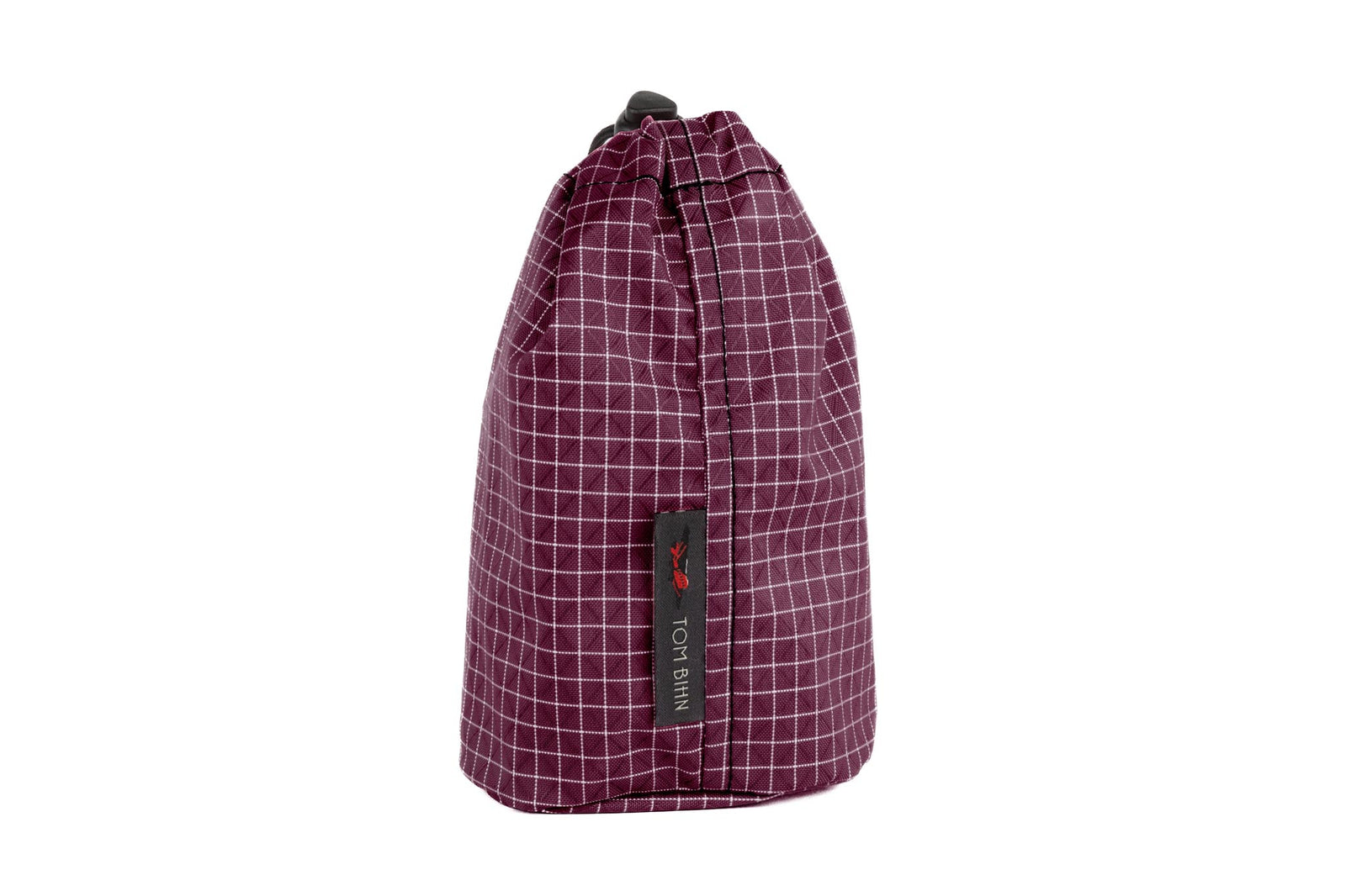 visible variant TB1251-5D^^A Size 1 Acai (dark purple with white grid) 200 Halcyon Travel Stuff Sack.
