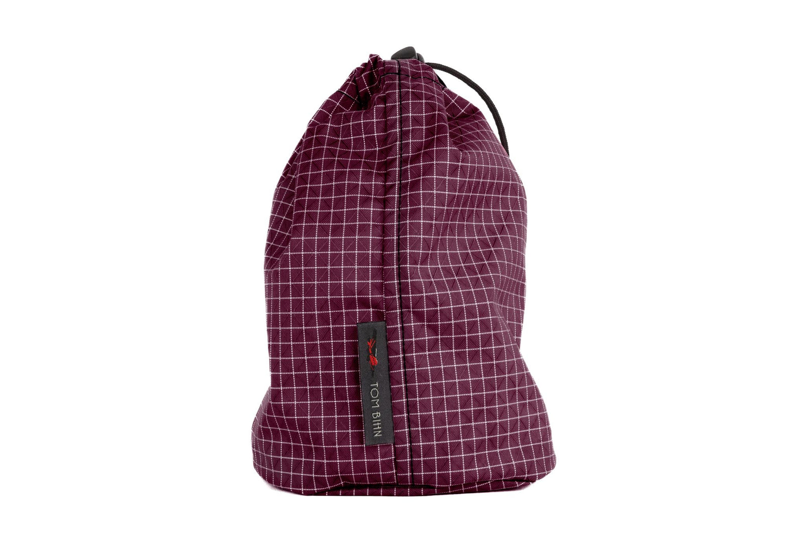 visible variant TB1252-5D^^A Size 2 Acai (dark purple with white grid) 200 Halcyon Travel Stuff Sack.