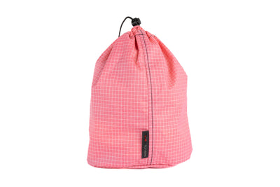 visible variant TB1254-4D^^A Size 4 Sakura (pale pink with white grid) 200 Halcyon Travel Stuff Sack.