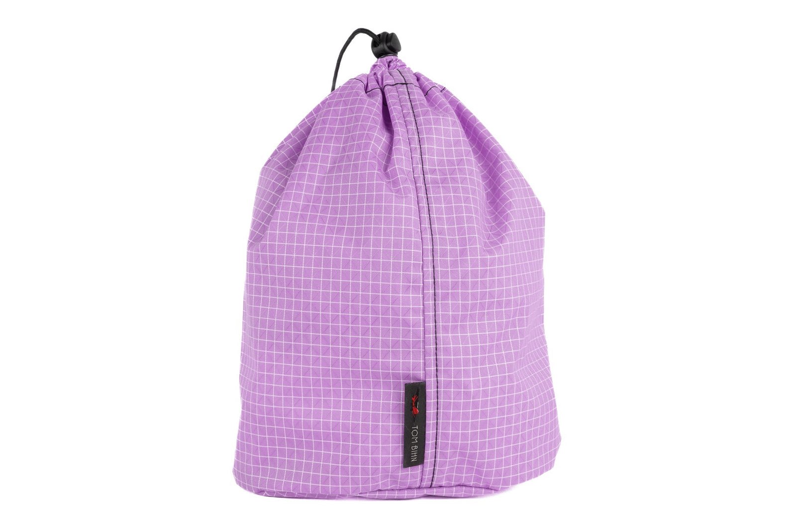 visible variant TB1254-YD^^A Size 4 Wisteria (pale purple with white grid) 200 Halcyon Travel Stuff Sack.