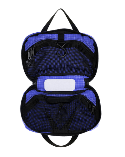 visible variant TB1265-9D^^An open Standard Spiff Kit in Selkie (purplish-blue with white grid) 200 Halcyon.