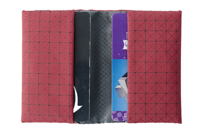 visible variant TB1294-RT^^The exterior of the Minimalist Wallet