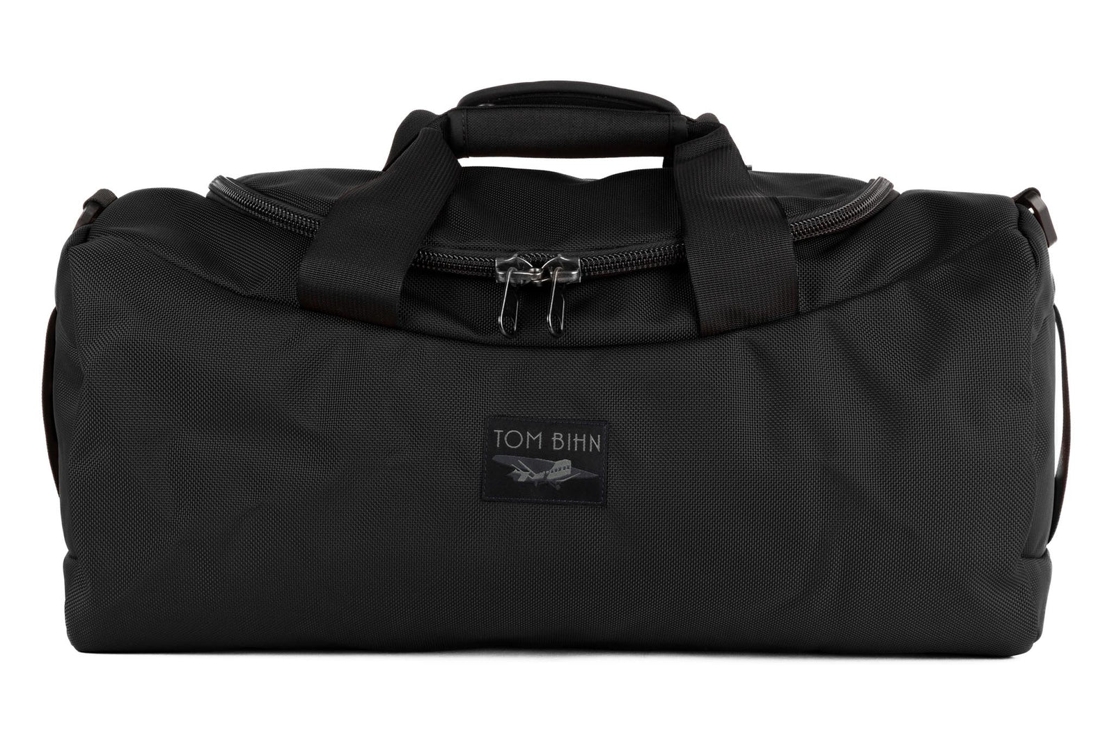 visible variant TB0909M-BB^^A Medium Yeoman Duffel in Black 1050 Ballistic.